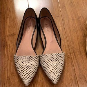 Madewell snakeskin flat